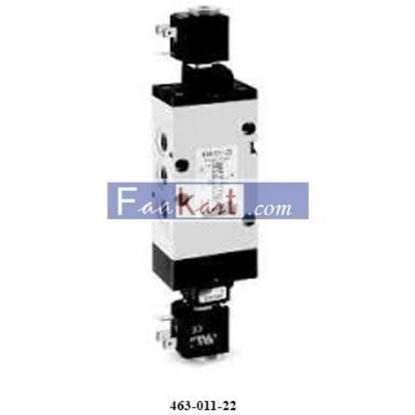 Picture of 463-011-22 CAMOZZI 5/3-way solenoid valve, G3/8 - Mod. 463-... and 473-…