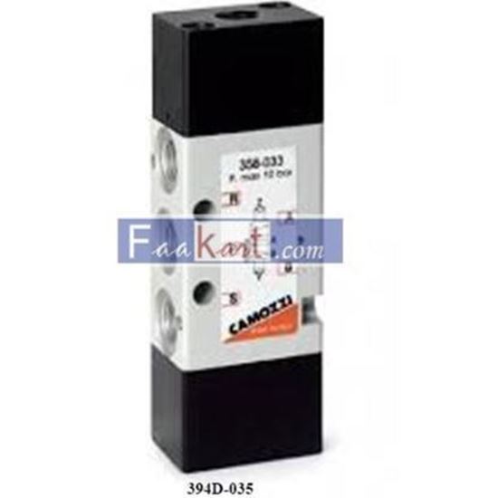 Picture of 394D-035 CAMOZZI 2 x 3/2-way valve, G1/8 or G1/4 In-line or manifold mounting