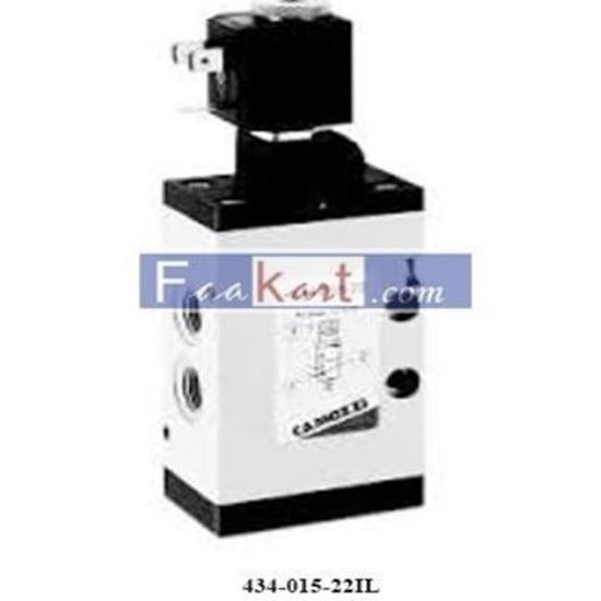 Picture of 434-015-22IL CAMOZZI 3/2-way solenoid valve, G1/4, monostable Mod. 434 and Mod. 444