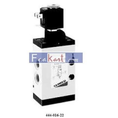 Picture of 444-016-22 CAMOZZI 3/2-way solenoid valve, G1/4, monostable Mod. 434 and Mod. 444