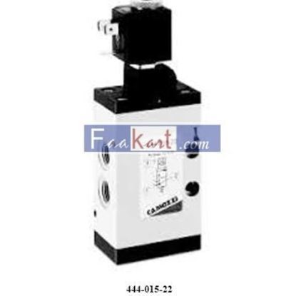 Picture of 444-015-22 CAMOZZI 3/2-way solenoid valve, G1/4, monostable Mod. 434 and Mod. 444