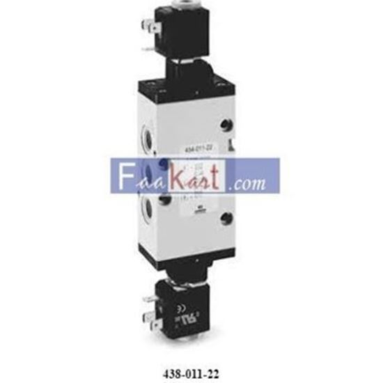 Picture of 438-011-22 CAMOZZI 3/2-way solenoid valve G1/8, bistable - Mod. 438-011…