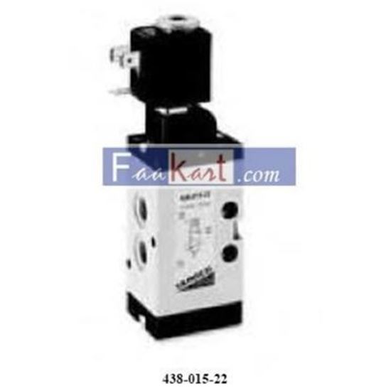 Picture of 438-015-22 CAMOZZI 3/2-way solenoid valve G1/8, monostable - Mod. 438... and 448…