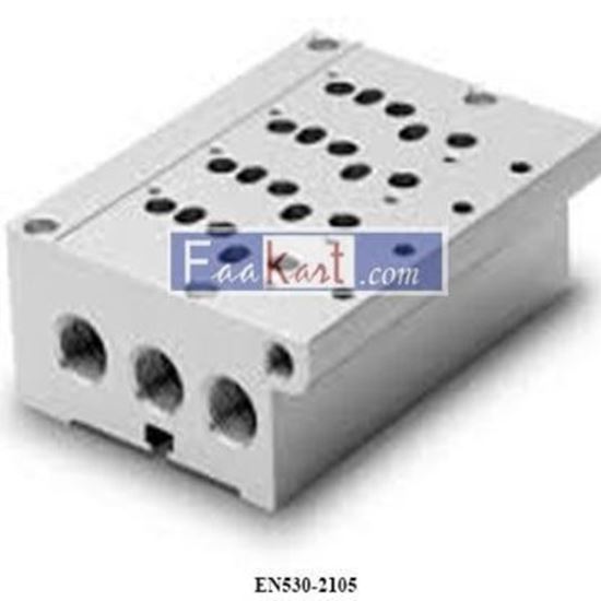 Picture of EN530-2105 CAMOZZI Sub-base for valves size 16 and 19 (outlets on manifolds)