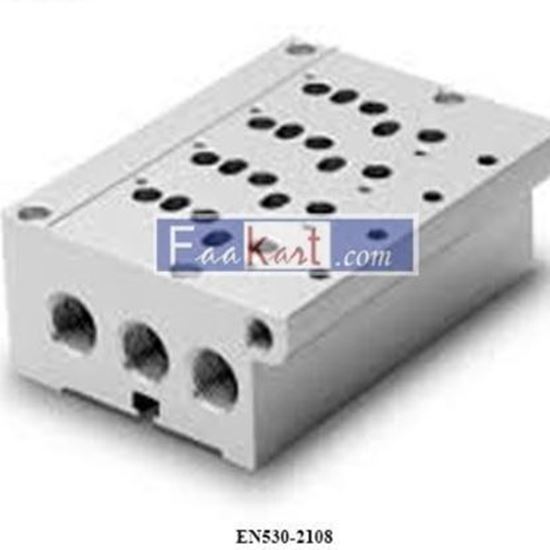 Picture of EN530-2108 CAMOZZI Sub-base for valves size 16 and 19 (outlets on manifolds)