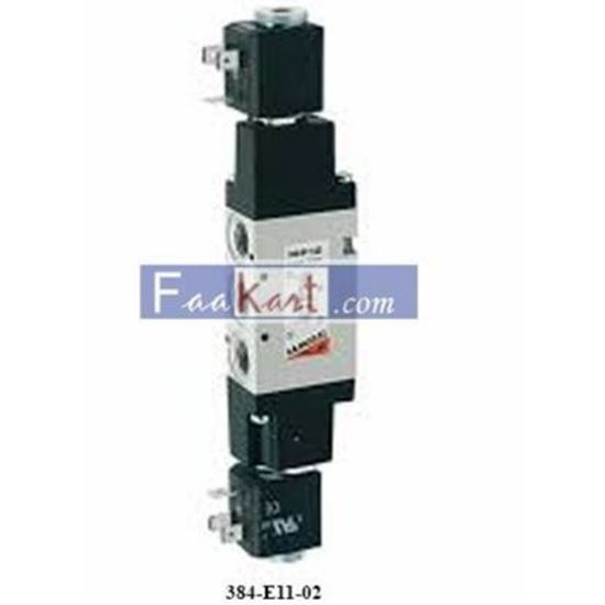 Picture of 384-E11-02 CAMOZZI 5/3-way solenoid valve, G1/4