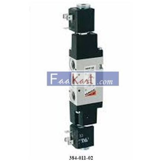 Picture of 384-011-02 CAMOZZI 5/3-way solenoid valve, G1/4