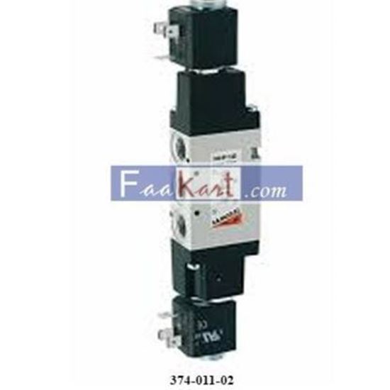 Picture of 374-011-02 CAMOZZI 5/3-way solenoid valve, G1/4