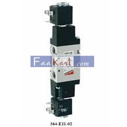 Picture of 364-E11-02 CAMOZZI 5/3-way solenoid valve, G1/4