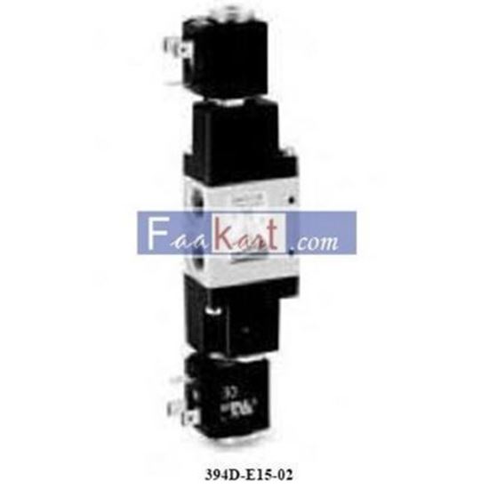 Picture of 334D-E15-02 CAMOZZI 2 x 3/2-way solenoid valve, G1/4 Mod