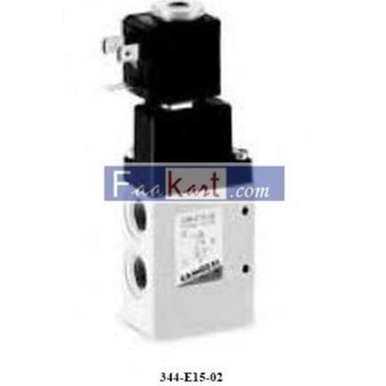 Picture of 344-E15-02 CAMOZZI 3/2-way solenoid valve, G1/4, monostable