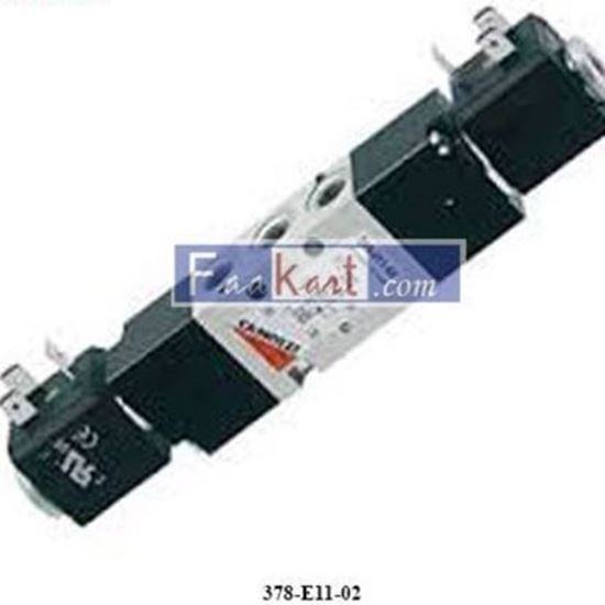 Picture of 378-E11-02 CAMOZZI 5/3-way solenoid valve, G1/8