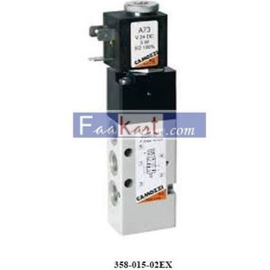 Picture of 358-015-02EX CAMOZZI 5/2-way solenoid valve, G1/8