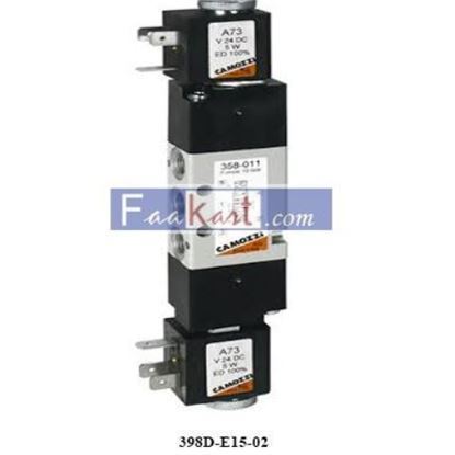 Picture of 398D-E15-02 CAMOZZI 2 x 3/2-way solenoid valve