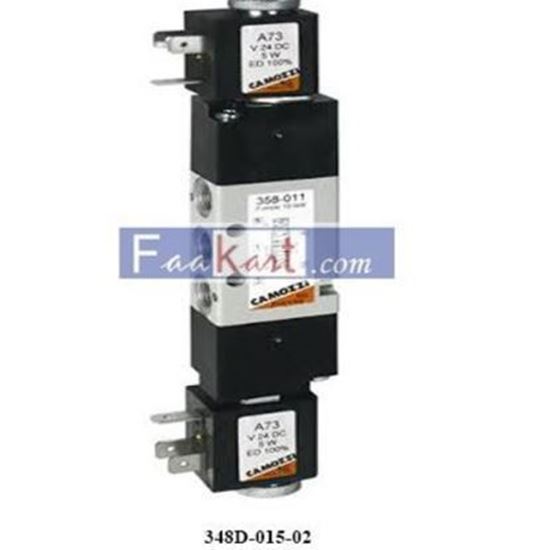 Picture of 348D-015-02 CAMOZZI 2 x 3/2-way solenoid valve