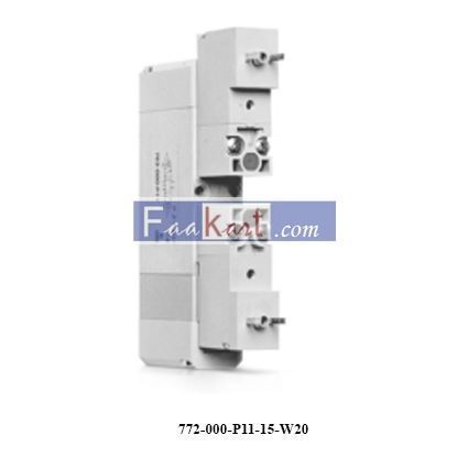 Picture of 772-000-P11-15-W20 CAMOZZI 5/3-way solenoid valves, ISO 26 mm - 18 mm