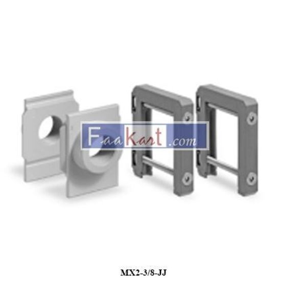 Picture of MX2-3/8-JJ CAMOZZI Rapid clamps kit + flanges