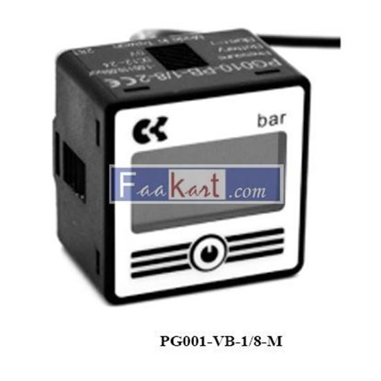 Picture of PG001-VB-1/8-M CAMOZZI Series PG digital pressure gauges - with cable