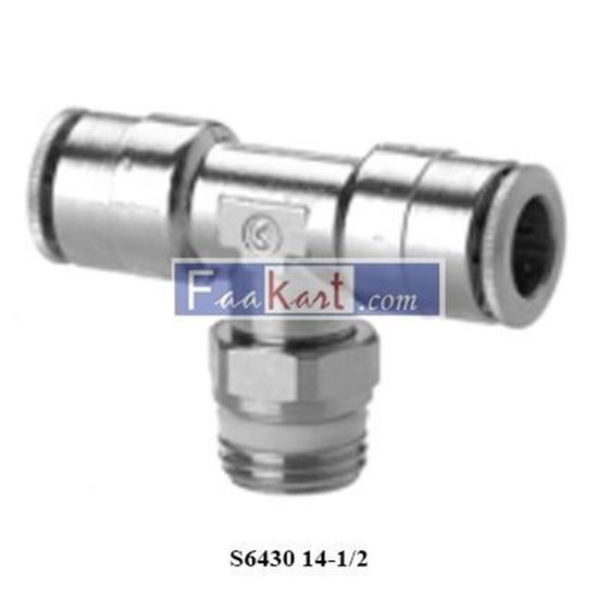 Picture of S6430 14-1/2 CAMOZZI Fittings Mod. S6430 Swivel Male Tee Sprint