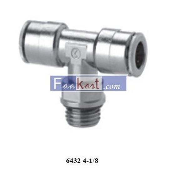 Picture of 6432 4-1/8 CAMOZZI Fittings Mod. 6432 Micro Metric Swivel Male Tee