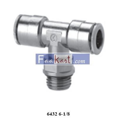 Picture of 6432 6-1/8 CAMOZZI Fittings Mod. 6432 Micro Metric Swivel Male Tee