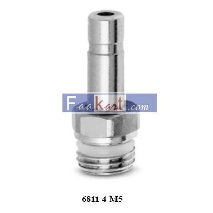 Picture of 6811 4-M5 CAMOZZI Fittings Mod. 6811 Metric Male Adaptor Sprint