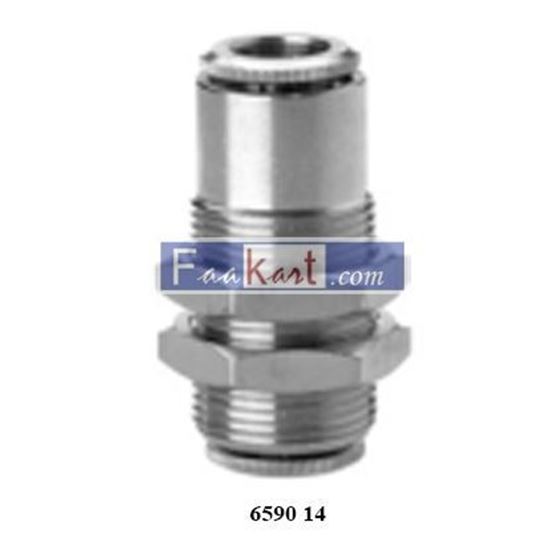 Picture of 6590 14 CAMOZZI Fittings Mod. 6590 Bulkhead Connector