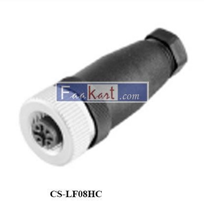 Picture of CS-LF08HC CAMOZZI Straight female connector M12 8 poles