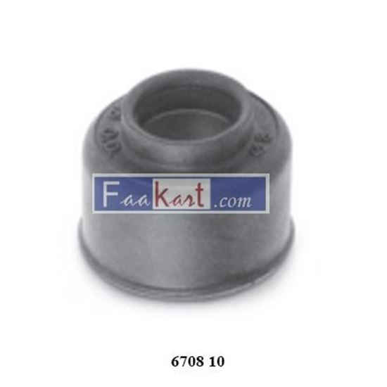 Picture of 6708 10 CAMOZZI Fittings Mod. 6708  Black Protection caps Self-extinguishing material