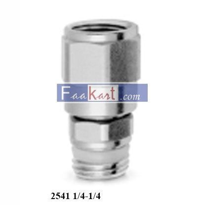 Picture of 2541 1/4-1/4 CAMOZZI Fittings BSPT Swivel Male Nipple Sprint