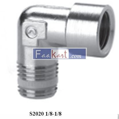 Picture of S2020 1/8-1/8 CAMOZZI Fittings Male Female Elbow Sprint