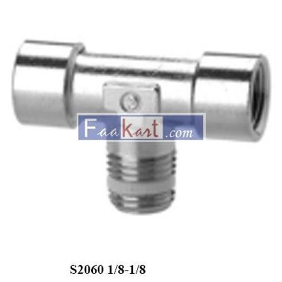 Picture of S2060 1/8-1/8 CAMOZZI Fittings F.M.F. Tee Sprint