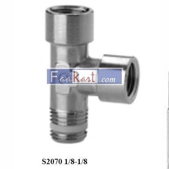 Picture of S2070 1/8-1/8 CAMOZZI Fittings M.F.F. Tee Sprint