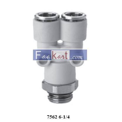 Picture of 7562 6-1/4 CAMOZZI Fittings  BSP Swivel Male Y