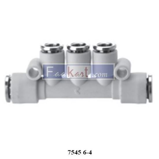 Picture of 7545 6-4 CAMOZZI Fittings Mod. 7545 Multi Tee Reducer