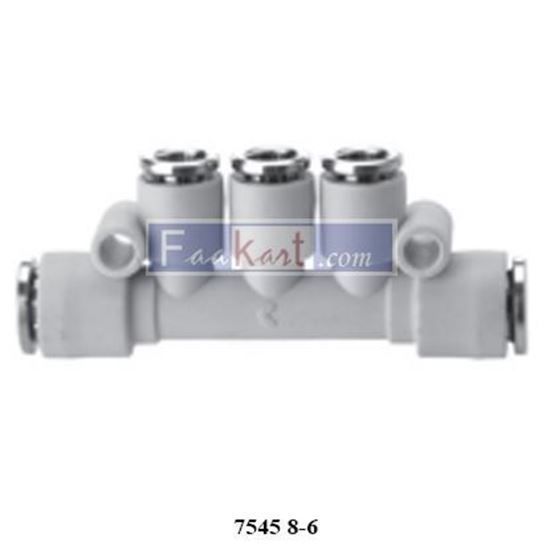 Picture of 7545 8-6 CAMOZZI Fittings Mod. 7545 Multi Tee Reducer