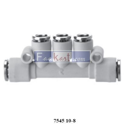 Picture of 7545 10-8 CAMOZZI Fittings Mod. 7545 Multi Tee Reducer