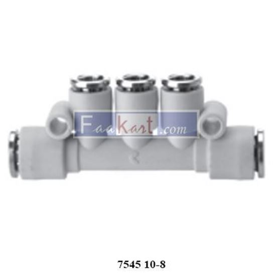 Picture of 7545 10-8 CAMOZZI Fittings Mod. 7545 Multi Tee Reducer