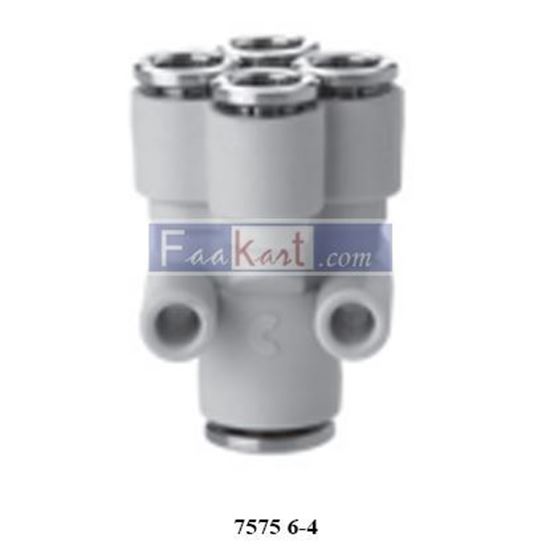 Picture of 7575 6-4 CAMOZZI Fittings Reduced Double Y