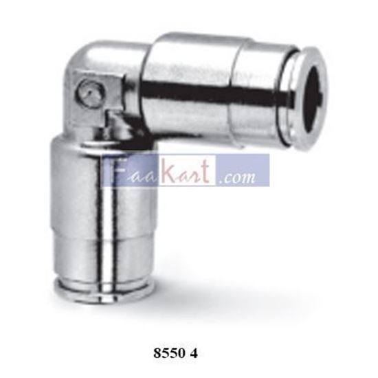 Picture of 8550 4 CAMOZZI Fittings Elbow Connector