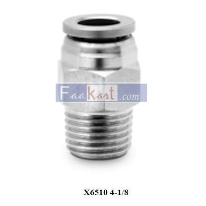 Picture of X6510 4-1/8 CAMOZZI Fittings BSPT Male Connector