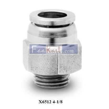 Picture of X6512 4-1/8 CAMOZZI Fittings BSP Male Connector