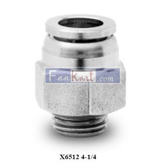 Picture of X6512 4-1/4 CAMOZZI Fittings BSP Male Connector