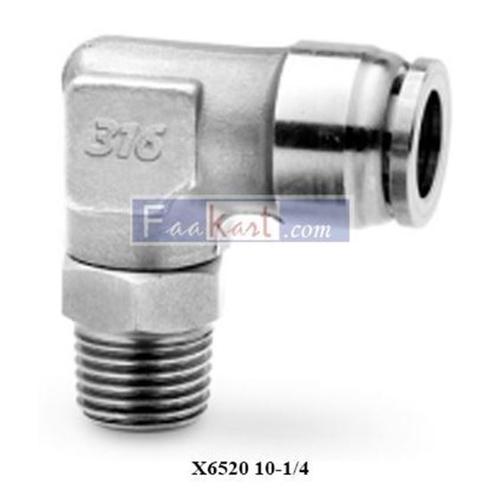 Picture of X6520 10-1/4 CAMOZZI Fittings BSPT Swivel Elbow