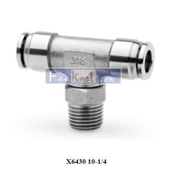 Picture of X6430 10-1/4 CAMOZZI Fittings BSPT Swivel Centre Tee