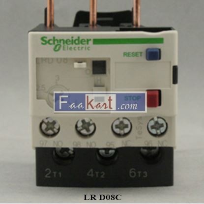 Picture of LR D08C Schneider Thermal overload relay