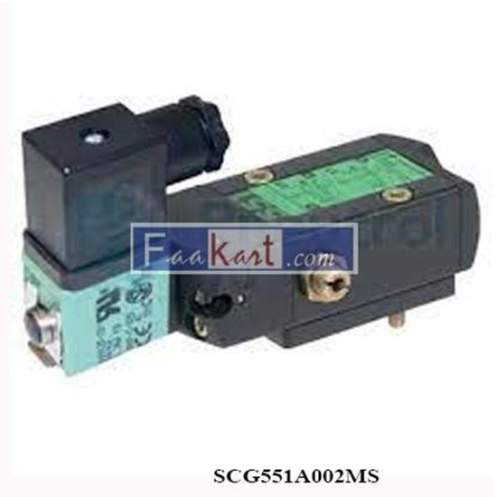 Picture of G551A002MS ASCO  125/DC – Series 551, 3/2 Way Spool Valve, G1/4, NAMUR interface