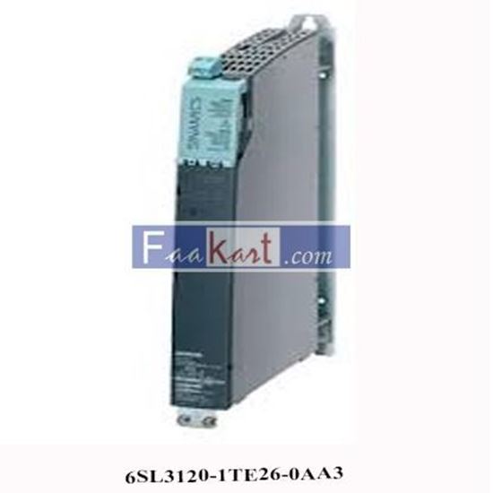 Picture of 6SL3120-1TE26-0AA3 | Siemens SINAMICS S120 Single Motor Module