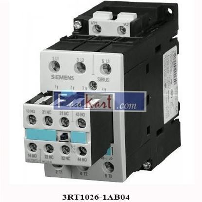 Picture of 3RT1026-1AB04 SIEMENS CONTACTOR