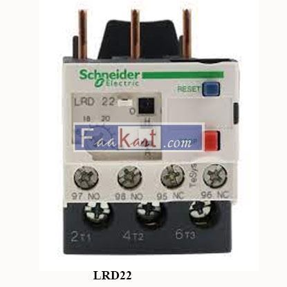 Picture of LRD22 Schneider Electric Thermal Overload Relay